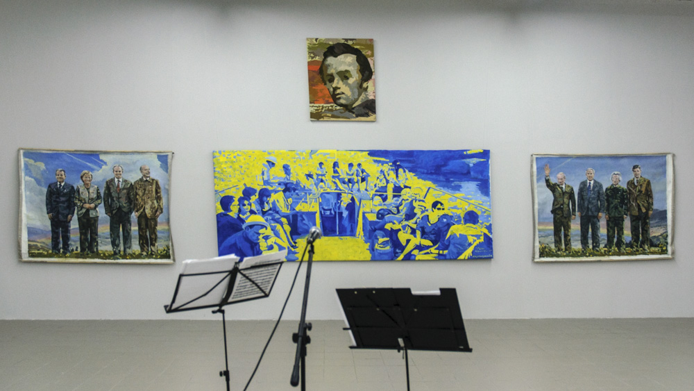 «Стіна» Машницького на виставці «Цех»